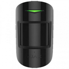 Датчик руху і розбиття скла бездротовий Ajax CombiProtect S (8PD) black Кропива