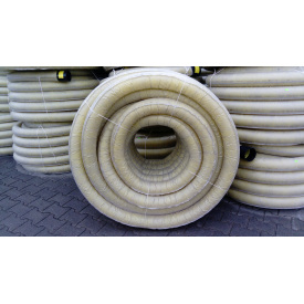 Дренажна труба з фільтром із геоволокна 110 мм