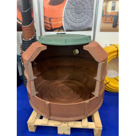 Кільце h - 200 mm колодязя дренажного 1000 мм для септика та каналізації