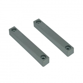 Датчик відчинення магнітоконтактний Trinix СМК 1-1М Silver на металеві поверхні cрібний