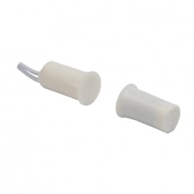 Датчик відчинення магнітоконтактний Trinix СМК 3-16 White у пластикові/дерев’яні поверхні білий