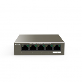 Комутатор Tenda TEG1105P-4-63W 4xGE PoE, 1xGE Uplink