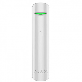 Датчик розбиття скла дротовий Ajax GlassProtect S (8PD) white