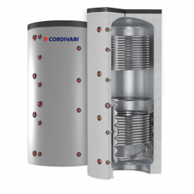 Буферна ємність Cordivari PUFFER 2 750 л (2 теплообмінники) VB (тверда зйомна ізоляція) (3251162312705)