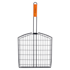 Залізна решітка з антипригарним покриттям для гриля 30.5x32x5.5см Kamille KL225198 Буча