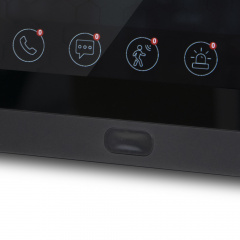 Відеодомофон Wi-Fi 7 BCOM BD-760FHD/T Black з підтримкою Tuya Smart Київ