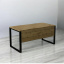 Стіл керівника Tobi Sho LOFT Gold СКГ/1 прямий стільниця 36 мм, 1800х800х765 Дуб аппалачі Конотоп