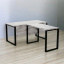 Стол руководителя Tobi Sho LOFT Iceberg СКА/3 столешница 36 мм, 1600х2000х765 Дуб крафт белый Жмеринка