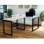 Стол руководителя Tobi Sho LOFT Iceberg СКА/3 столешница 36 мм, 1600х2000х765 Дуб крафт белый Жмеринка