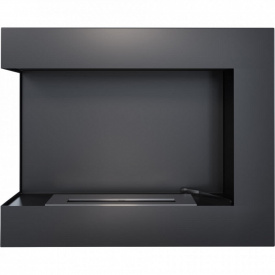 Биокамин Kratki DELTA стальной, черный (DELTA/L/600/TUV)