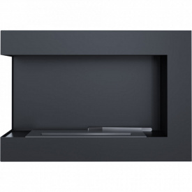 Биокамин Kratki DELTA стальной, черный (DELTA/L/700/TUV)