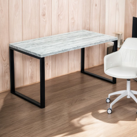 Стол письменный Tobi Sho LOFT Iceberg СПЛА/6 столешница 36 мм, 1200х600х765 Дуб крафт белый