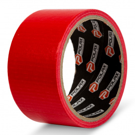 Скотч армований Polax клейка стрічка червона 50 мм х 10 м (101-171)
