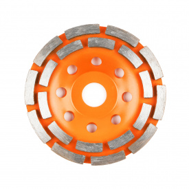 Чаша алмазна дворядна Polax 125х22.2 мм (54-179)