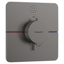 Термостат для душа Hansgrohe ShowerSelect латунь, черный матовый (15581340)