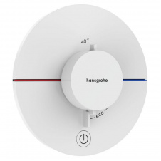 Термостат для душа Hansgrohe ShowerSelect латунь, белый матовый (15562700)