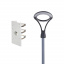 Комплект світильник парковий Lightwell LW-GL-50T/стовп парковий 4 м/кронштейн Dahua PDS-1275ZJ-SUS Бородянка