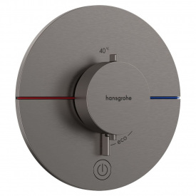 Термостат для душа Hansgrohe ShowerSelect латунь, черный матовый (15562340)