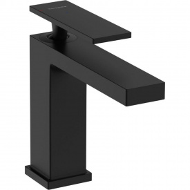 Смеситель для умывальника Hansgrohe Tecturis однорычажный, черный матовый (73014670)