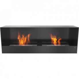 Биокамин Kratki QUEBEC стальной, без стекла, черный (QUEBEC/CZARNY/TUV)