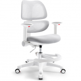 Дитяче крісло для навчання Mealux Dream Air Grey сіре регульоване