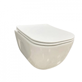 Унитаз подвесной VBI LIDO 500х370 безободковый, белый (VBI-020500)