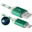 Кабель Defender USB08-03LT USB(AM)-MicroBM GreenLED Backlight 1m (6343357) Київ