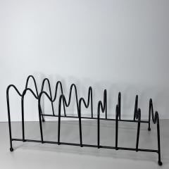 Подставка-органайзер для крышек 40х18 см черный 1030 Покровск