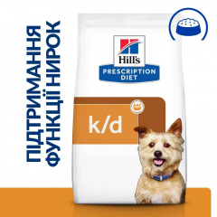 Сухой корм для собак Hill's Prescription Diet Canine K/D Kidney Care 12 кг (605995) Иршава