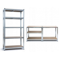 Стеллаж металлический Kontrast 180x90x40 см Коростень