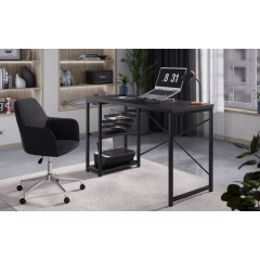 Компьютерный стол Mark Adler Leader 2.0 750х1200х520 мм Black Бучач