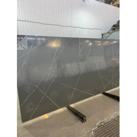 Кварцит Grigio Perla 323x1632x код 210625-1