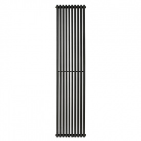 Трубчастий радіатор Betatherm Quantum 2 2000x525x104 мм вертикальний RAL 9005 MAT