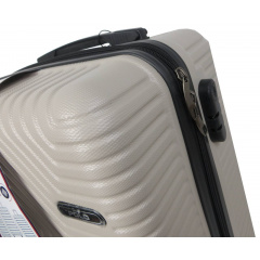 Чемодан на колесах GD Polo S 45 л Бежевый (2469444254) Ужгород