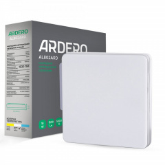 Світильник стельовий Ardero AL802ARD 36 Вт 23х23х4 см White Житомир