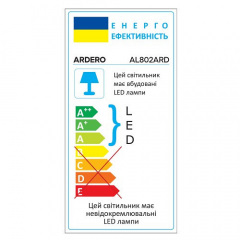 Світлодіодний світильник Ardero AL801ARD 18 Вт 15х4 см White Нововолинськ