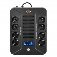ИБП со ступенчатой синусоидой LogicPower LP-800VA-8PS 480 Вт линейно-интерактивный (6900161610015) Хмельницкий