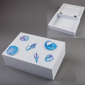 Деревянная шкатулка Ракушки Lefard AL2212