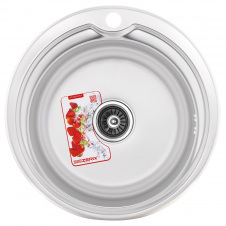 Мойка кухонная Zerix Z510-06-180MD 51 см (ZS0560)