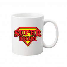 Чашка Vivay Super mom 330 мл Білий (hub_lsf0d9)