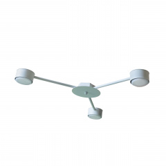Люстра стельова MSK Electric Copter 3 плафони GX53 NL 8040-3 WH Білий 618701 Запоріжжя