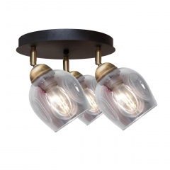 Світильник стельовий MSK Electric Enigma PL 20241-3R BK 619326 Конотоп