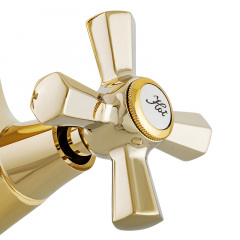 Смеситель для умывальника Mixxus Premium Retro Gold-161 (MI5848) Кропивницкий