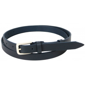 Жіночий ремінь Skipper 1635-20 120 см Темно-синій (2448103674)