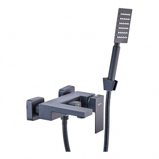 Змішувач для ванни Zerix KUB-008 Black SUS304 (ZX4851)