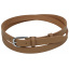 Женский ремень Skipper 1625-20 120 см Бежевый (2448089666) Черкассы
