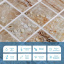 Декоративная ПВХ панель Sticker Wall 960x480x4 мм Бежевый (D) SW-00002481 Первомайск