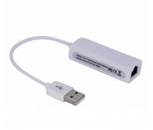 Перехідник адаптер Lan USB RTL8152B Білий (489920)