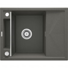 Кухонная мойка Deante Magnetic 640х500 врезная, антрацит (ZRM_T11A)