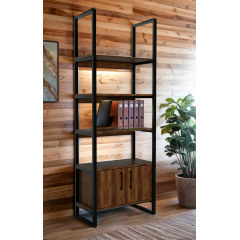 Стелаж офісний Tobi Sho LOFT Volcano СЛВ/2 для документів, 800x400x1900 мм Фаєрвуд Київ